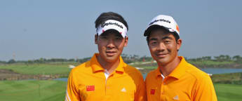 Chinese pair hope to raise golf's profile