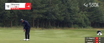 Shubhankar Sharma | Danish Golf Championship | Round 1 | 12th Hole
