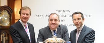New trophy unveiled for Barclays Scottish Open