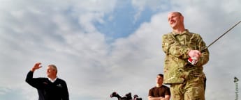 Dream come true for war veteran at Celtic Manor