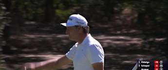 Alfredo Garcia-Heredia joins the chasing pack at -6