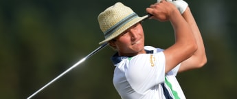 Finn Pulkkanen flies clear in Aviemore