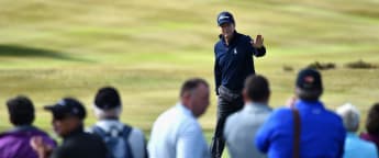 On the tee: at the KLM Open