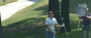 Hebert holes out from 164 yards