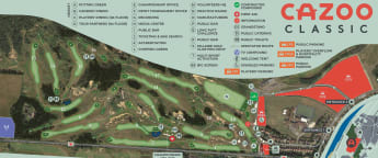 2022 Cazoo Classic Site Map