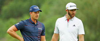 On the tee: at the Abu Dhabi HSBC Championship