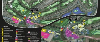 AVIV Dubai Championship: Site Map