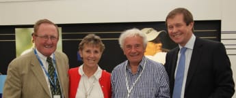 Huggett awarded Honorary Life Membership 