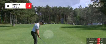 Stenson Round 2 Hole 8