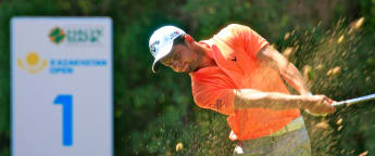 Gros eyeing glory as he shares Kazakhstan lead