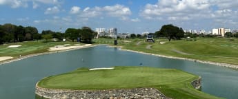 Laguna National's 17th hole is Singapore's answer to TPC Sawgrass