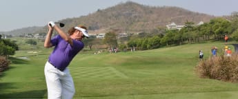 On the tee: at the Thailand Classic