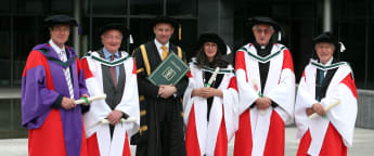 O’Grady given Honorary Doctorate of Laws
