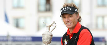 Bernhard Langer chasing a Carnoustie repeat