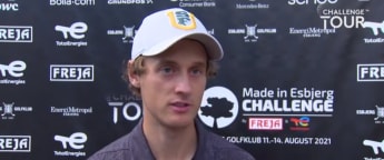 Widing -  I was very good off the tee today