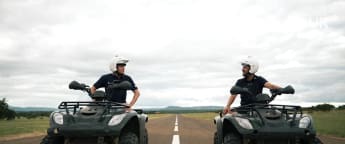 Off-roading at Zebula