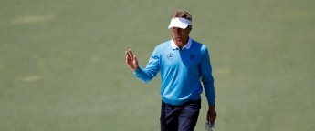 Langer surges into Masters contention