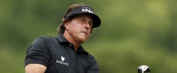 Jet-set Mickelson flying high