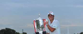 Marathon man Manassero soars to victory