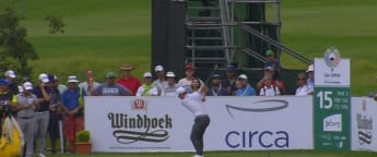 Paisley hits 203 yard tee shot to one foot