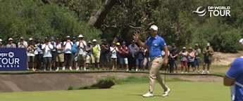 Lucas Herbert eagles the ninth in Melbourne