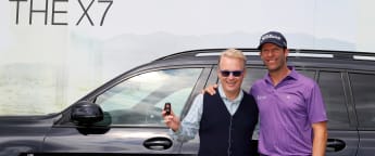 Bradley Dredge wins a BMW