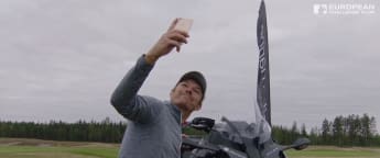 Haastrup makes a hole-in-one!