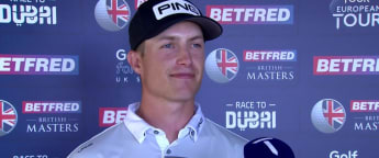 Hill - I hit it well and didn't put myself in many stressful situations
