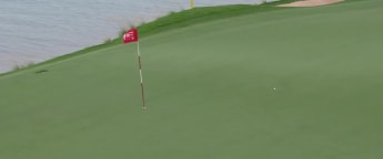 Robert Rock Hole 8 Tee Shot