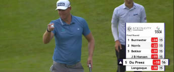 Du Preez Round 4 Hole 16