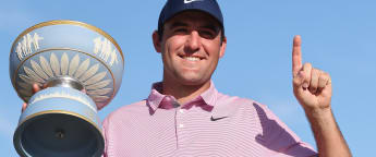 Scheffler on top of the world after WGC Victory