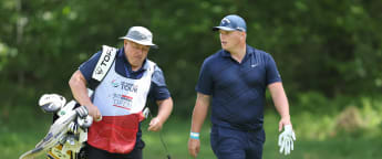 English trio tied at the top in Belgium