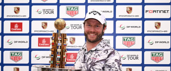 Samooja claims maiden win with course-record 64