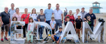 Players join volunteers at second annual Torreguadiaro Beach Clean