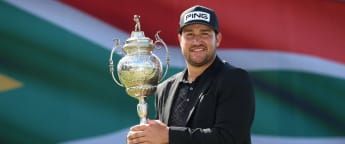 Thriston Lawrence holds on to win Investec South African Open Championship