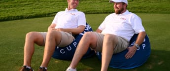 Séamus Power making himself at home at Hero Cup