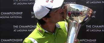 How Felipe Aguilar won on the DP World Tour's last visit to Singapore in 2014