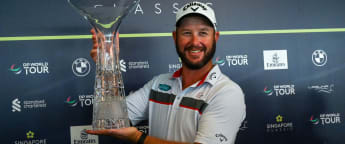 Ockie Strydom produces birdie blitz to win in Singapore