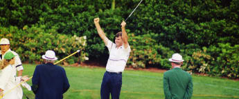 Sir Nick Faldo’s Masters-winning memories 