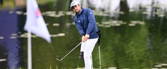 Juan Postigo Arce using Seve as inspiration at Woburn