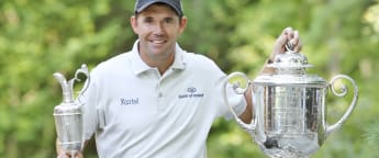 When Pádraig Harrington made golfing history over 13 magical months