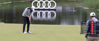 WATCH | Sven Maurits' unorthodox putting technique