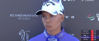 Madelene Sagstrom: It's kind of crazy when they cheer the most for me