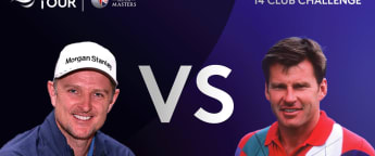 The 14 Club Challenge: Sir Nick Faldo vs Justin Rose