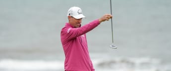 Steven Alker takes narrow lead into weekend in Wales