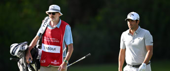 Adrian Otaegui shares halfway lead as he bids to make successful title defence