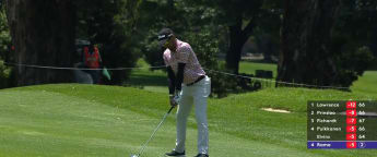 WATCH: Nikhil Rama makes hole-out eagle at the third