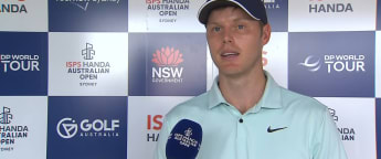 Cam Davis: The home crowds help you focus out there