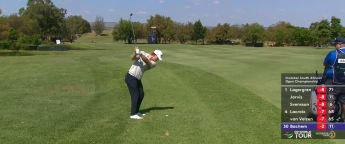 Rough no issue for Nick Bachem at the 12th