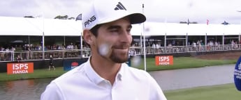 Joaquin Niemann: Good to deliver after practicising for those winning putts